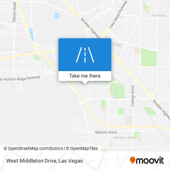 Mapa de West Middleton Drive