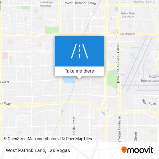 Mapa de West Patrick Lane