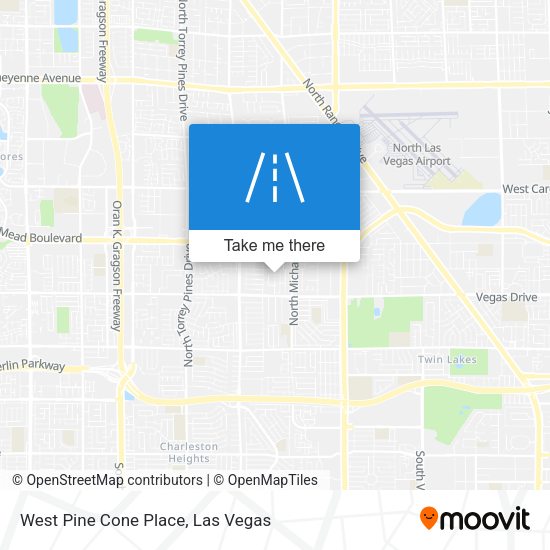 Mapa de West Pine Cone Place