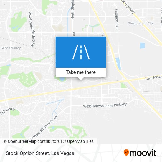 Stock Option Street map