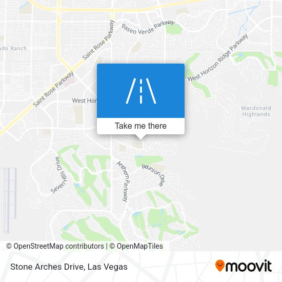 Stone Arches Drive map