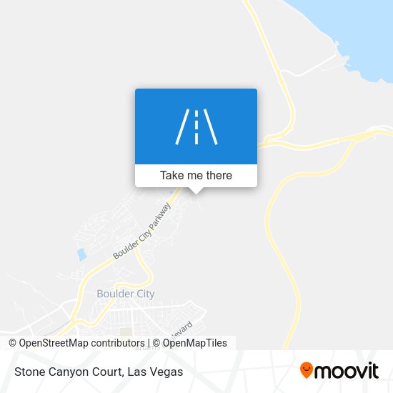 Mapa de Stone Canyon Court