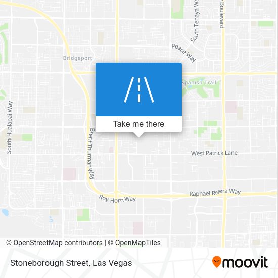 Mapa de Stoneborough Street
