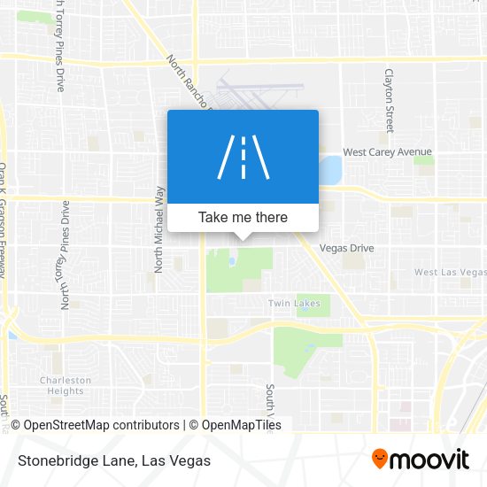 Stonebridge Lane map
