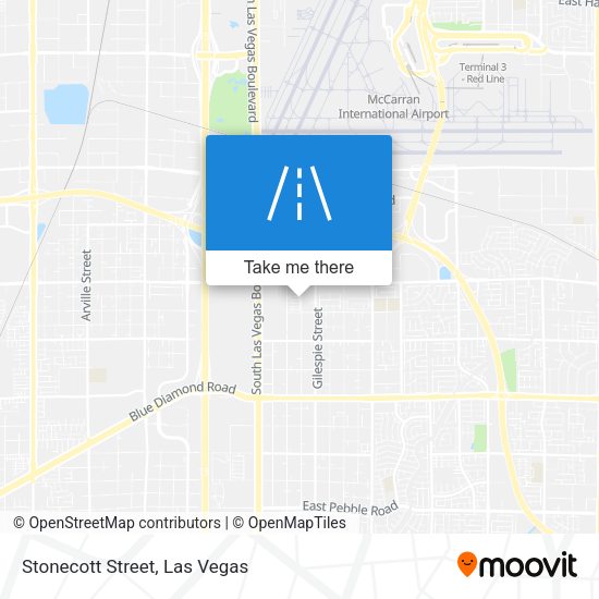 Stonecott Street map