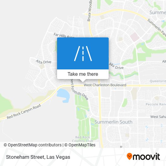 Stoneham Street map