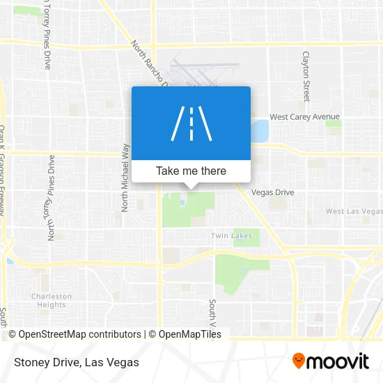 Stoney Drive map