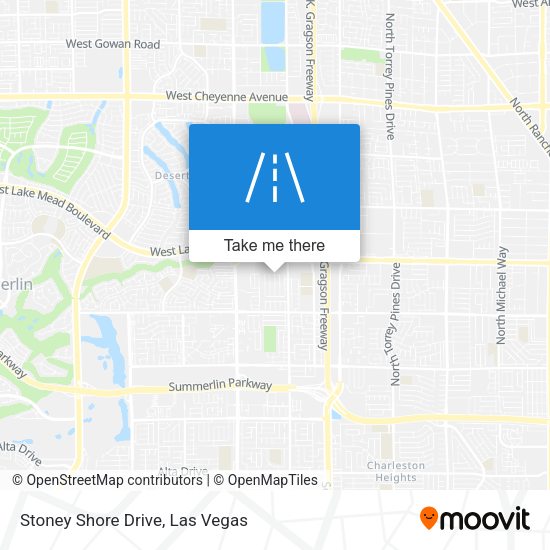 Mapa de Stoney Shore Drive