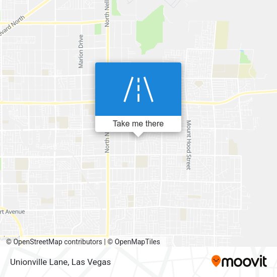 Mapa de Unionville Lane