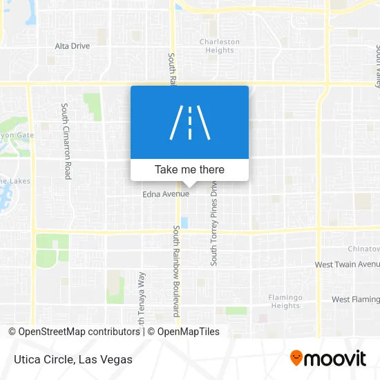 Utica Circle map