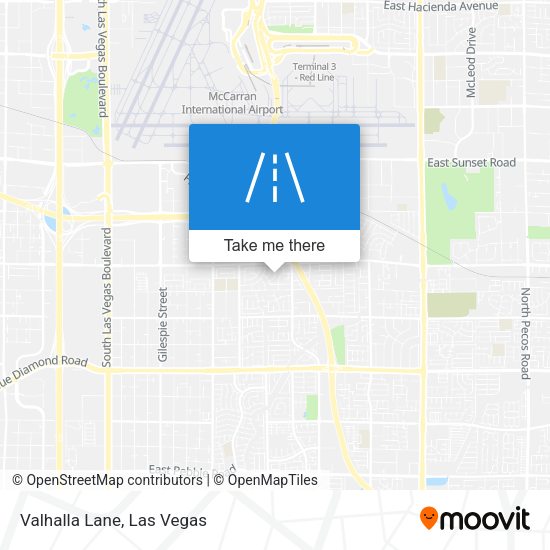 Mapa de Valhalla Lane