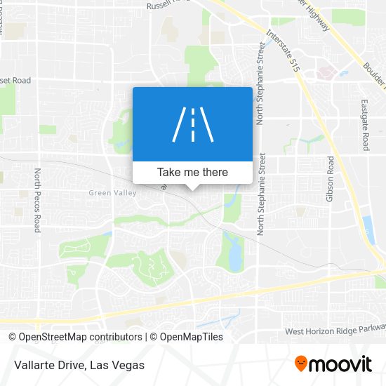 Mapa de Vallarte Drive