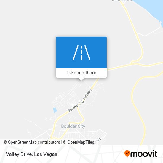 Valley Drive map