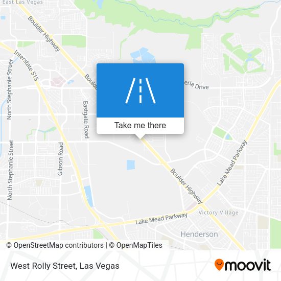 Mapa de West Rolly Street