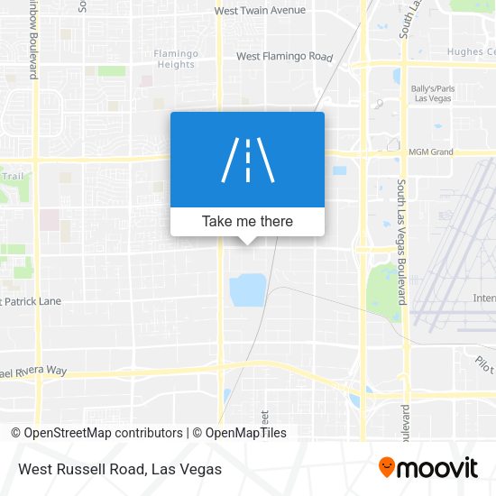 Mapa de West Russell Road