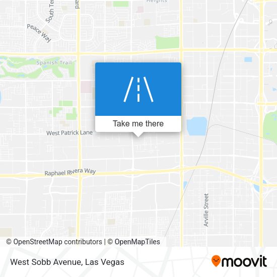 West Sobb Avenue map
