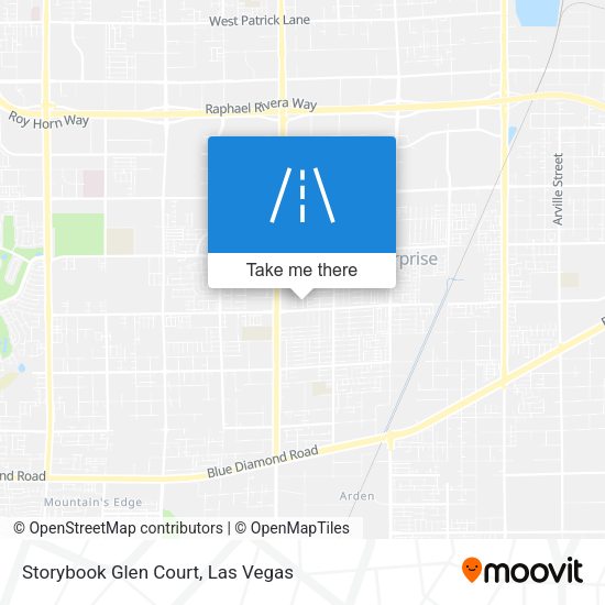 Storybook Glen Court map