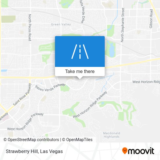 Mapa de Strawberry Hill