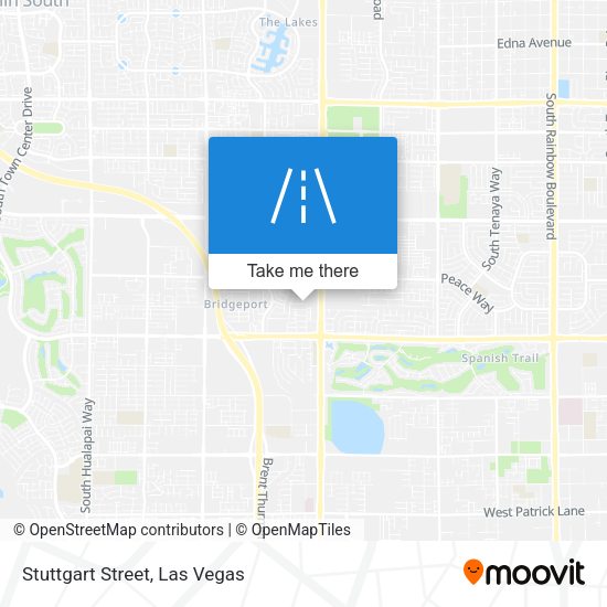 Mapa de Stuttgart Street