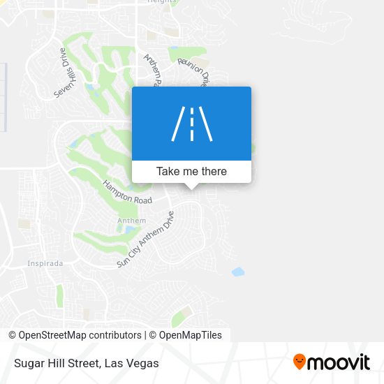 Mapa de Sugar Hill Street