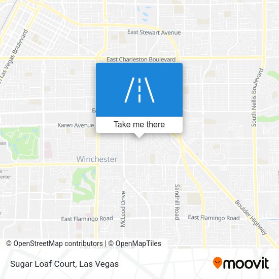 Mapa de Sugar Loaf Court