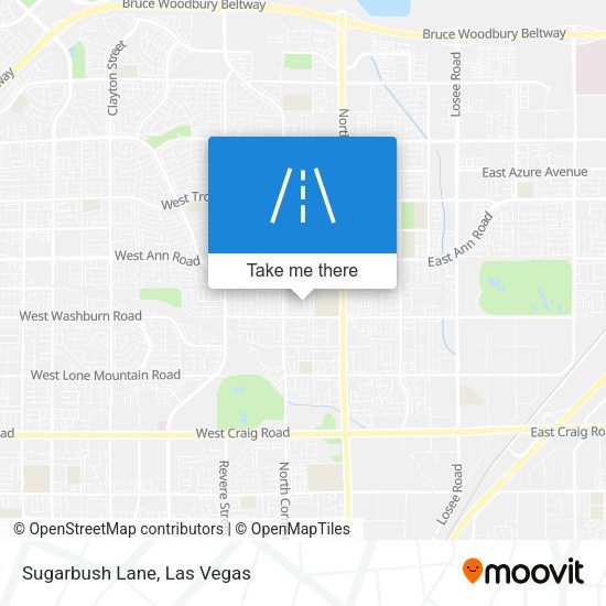 Mapa de Sugarbush Lane