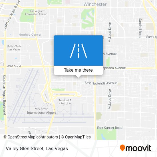 Mapa de Valley Glen Street