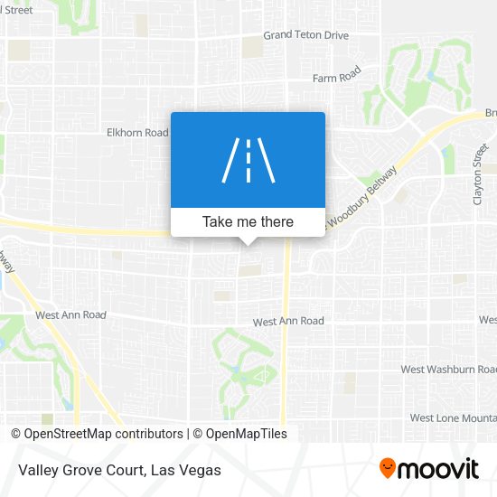 Valley Grove Court map