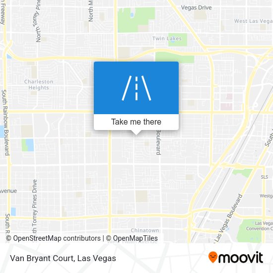 Van Bryant Court map