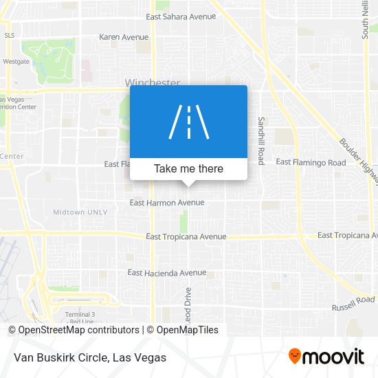 Mapa de Van Buskirk Circle
