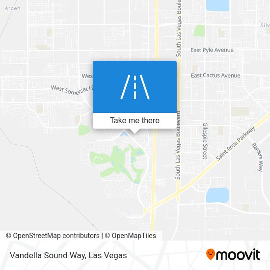 Vandella Sound Way map