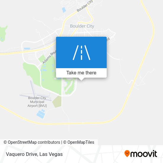 Mapa de Vaquero Drive