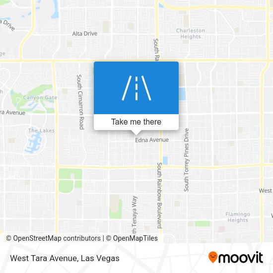 Mapa de West Tara Avenue