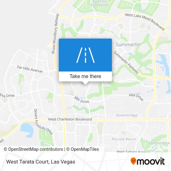 West Tarata Court map