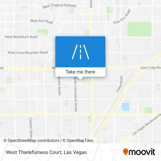 West Thankfulness Court map