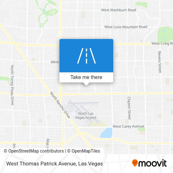 West Thomas Patrick Avenue map