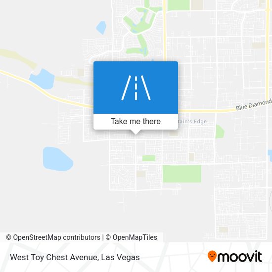 West Toy Chest Avenue map