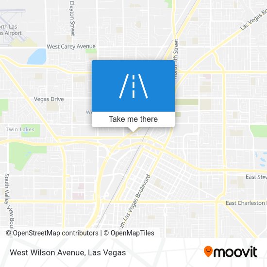 Mapa de West Wilson Avenue