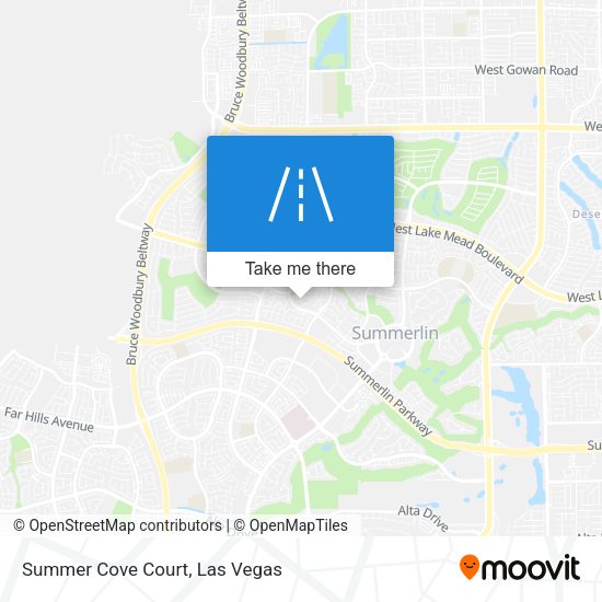 Summer Cove Court map