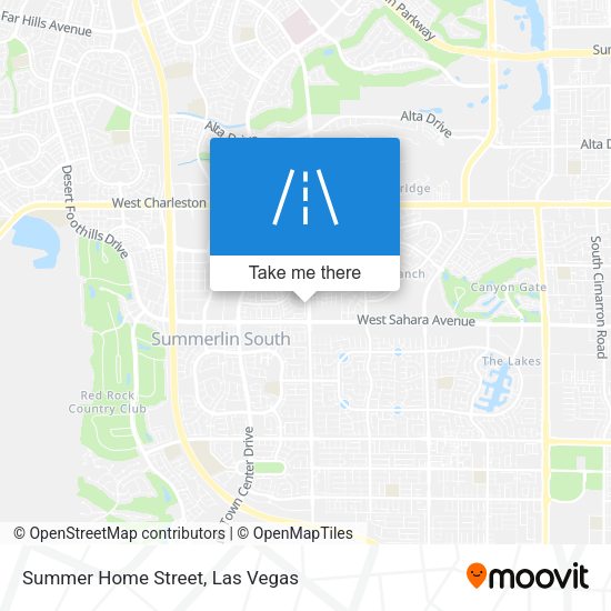 Summer Home Street map
