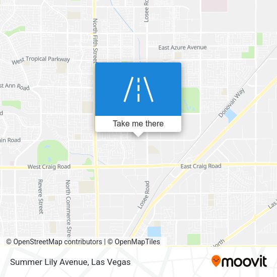 Summer Lily Avenue map