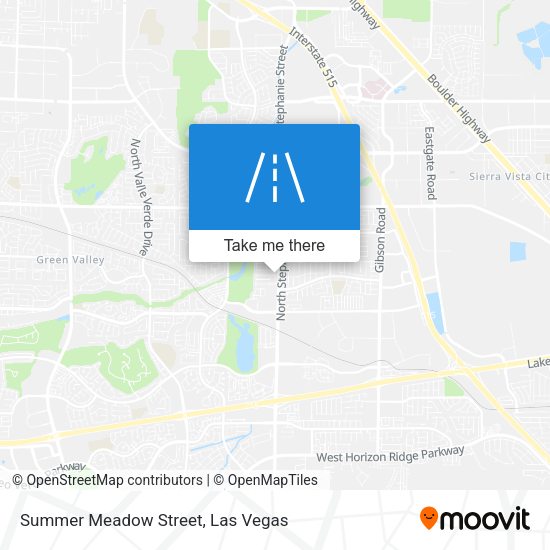 Summer Meadow Street map