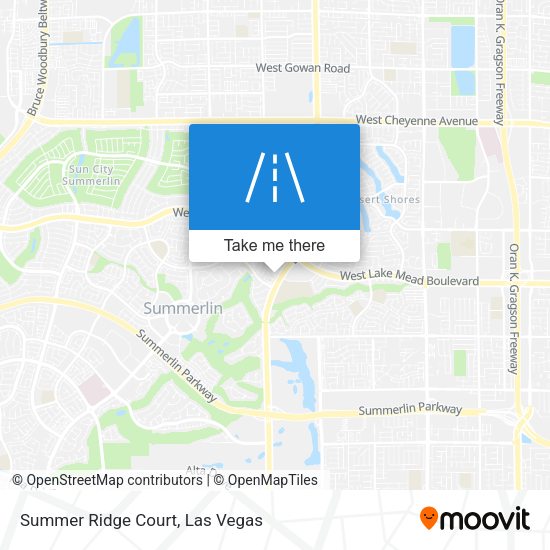 Summer Ridge Court map