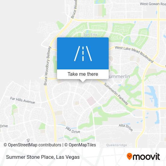 Mapa de Summer Stone Place