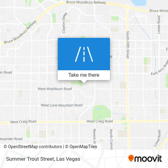 Mapa de Summer Trout Street