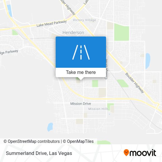 Summerland Drive map