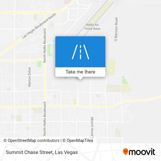 Summit Chase Street map