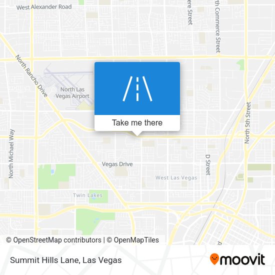 Mapa de Summit Hills Lane