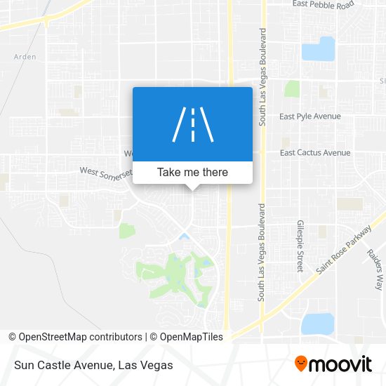 Mapa de Sun Castle Avenue