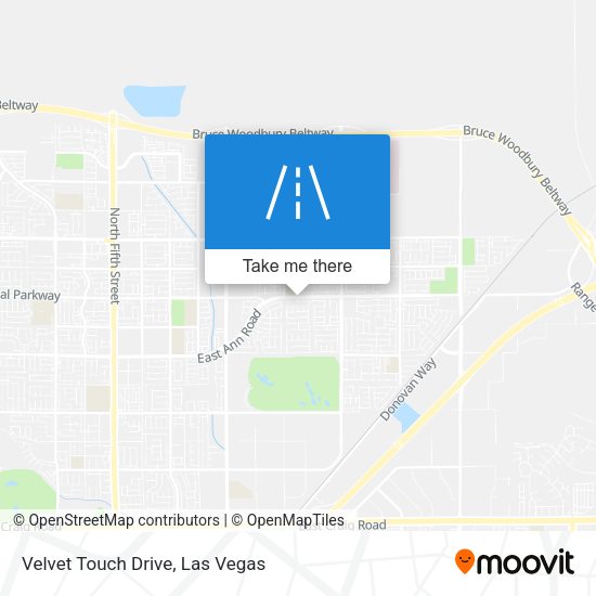 Velvet Touch Drive map